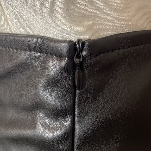 Noisy May Faux Leather Skirt - Picture 2 of 5
